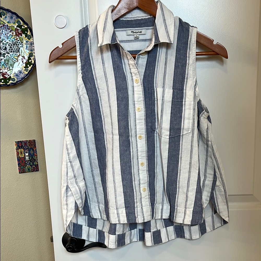 Madewell Darling Sleeveless top S